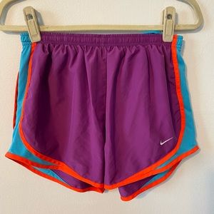 Purple Nike Running Shorts